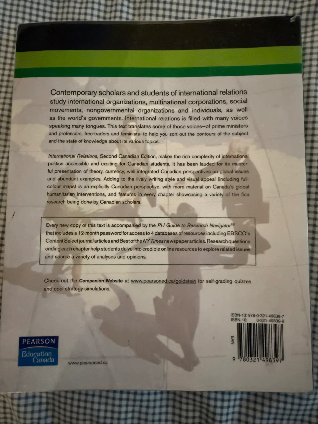 Textbook: International Relations 2nd Canadian edition 2008 image indicator(4)