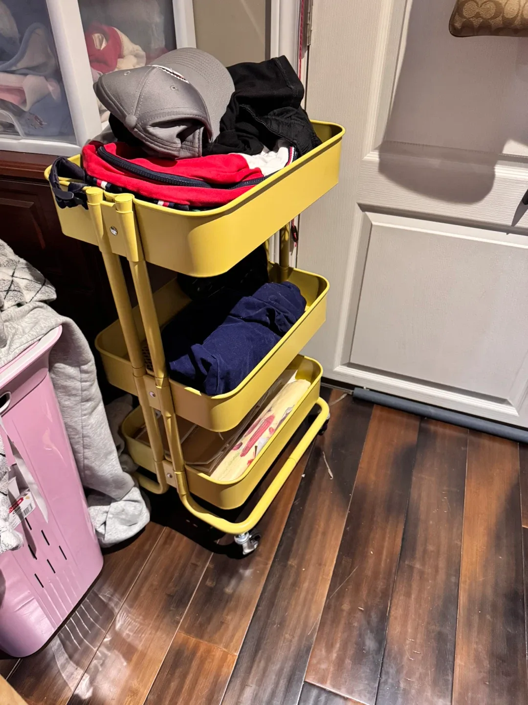 Yellow Rolling Cart thumbnail