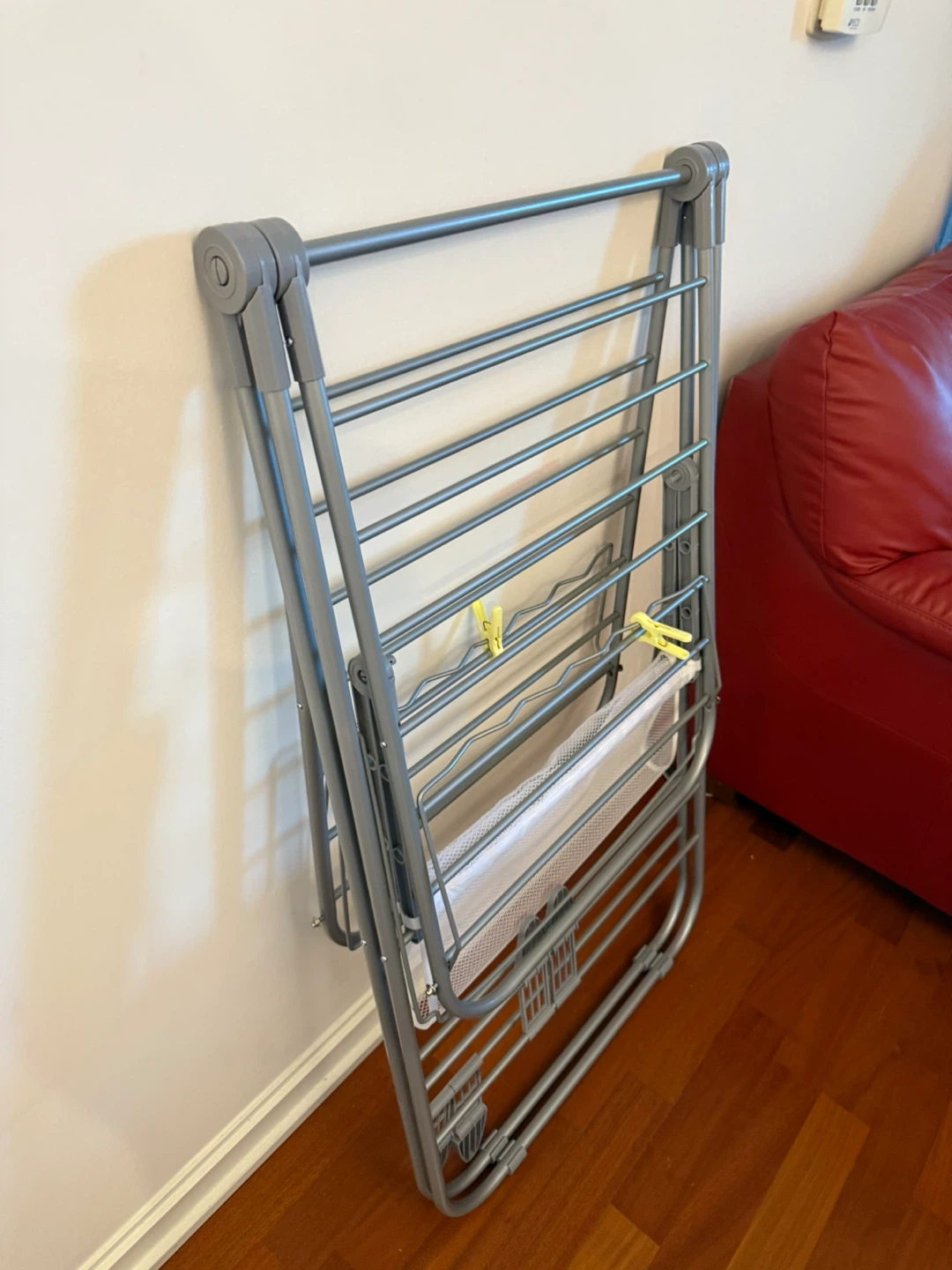 Folding Clothes Drying Rack - Great Condition! - photo 3