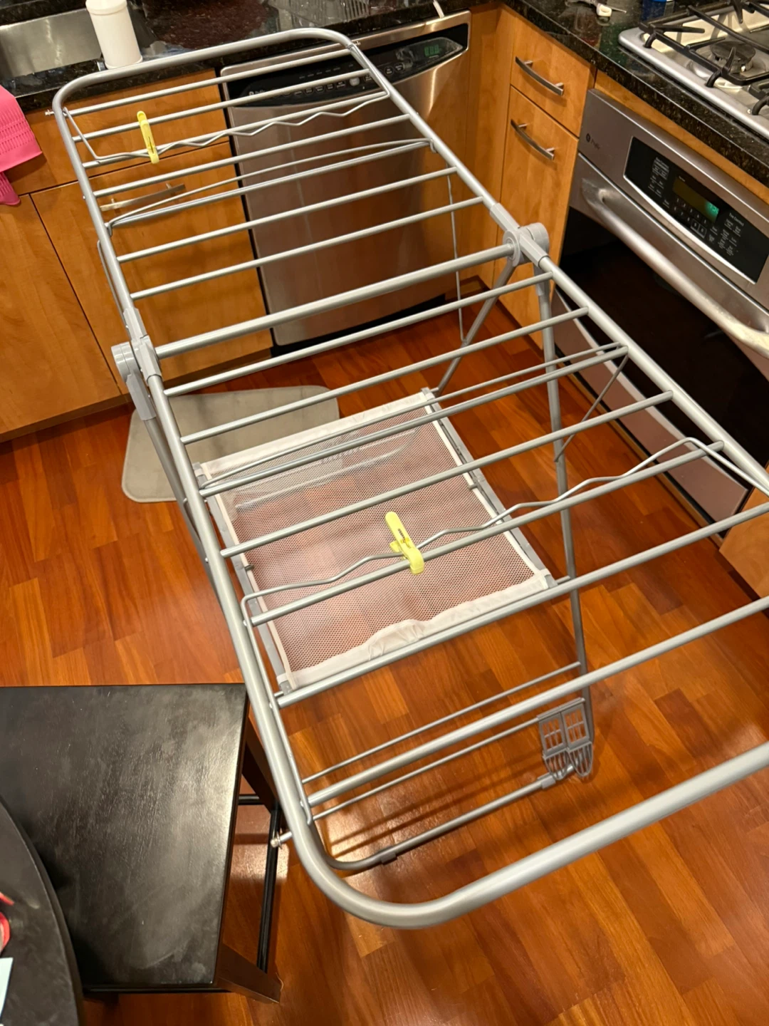Folding Clothes Drying Rack - Great Condition!