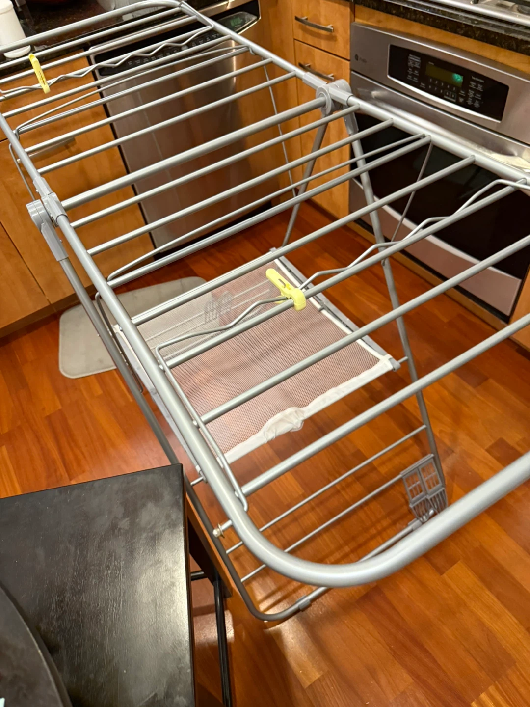 Folding Clothes Drying Rack - Great Condition! - photo 2