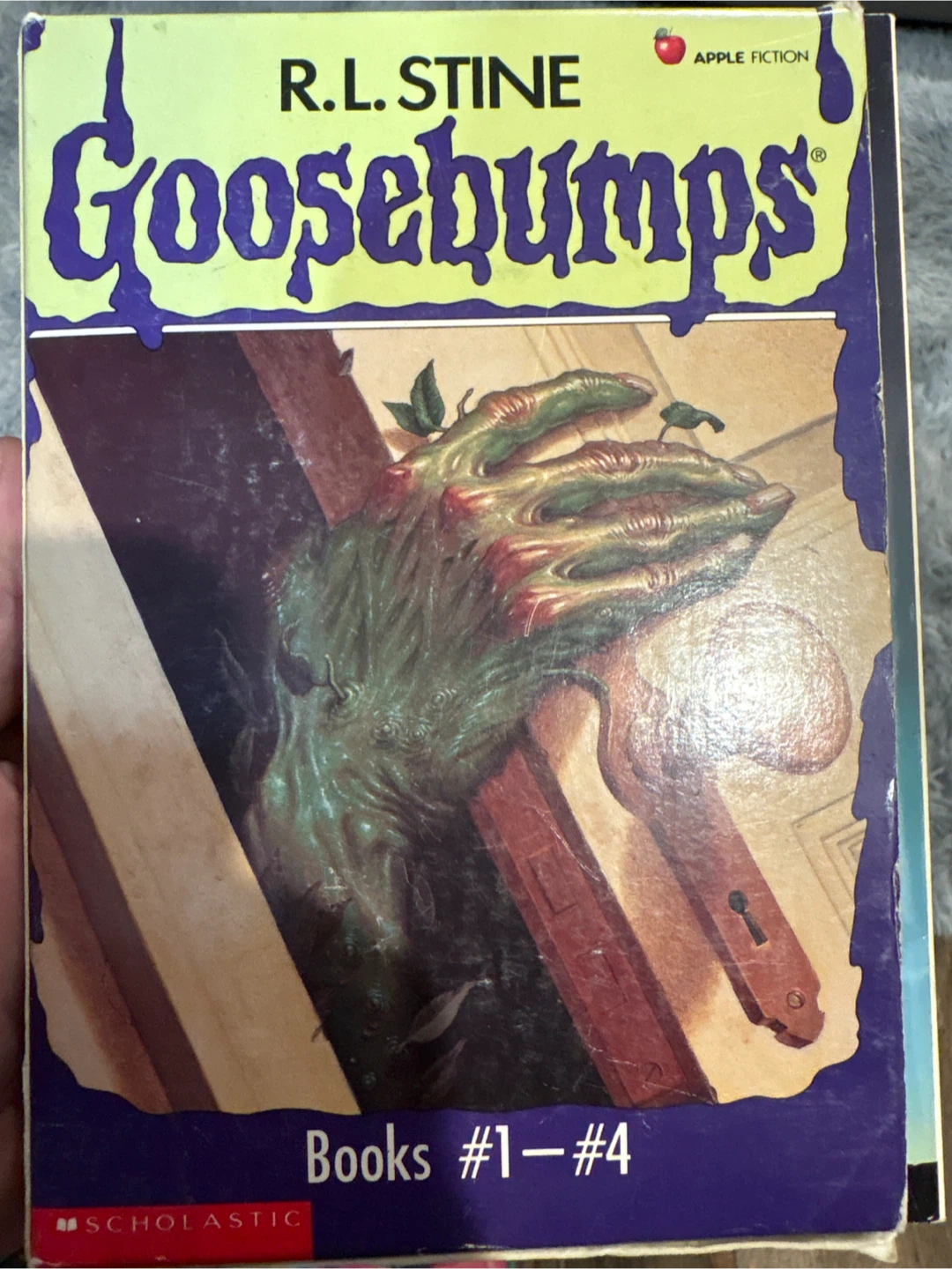 Goosebumps Books #1-#4 by R.L. Stine