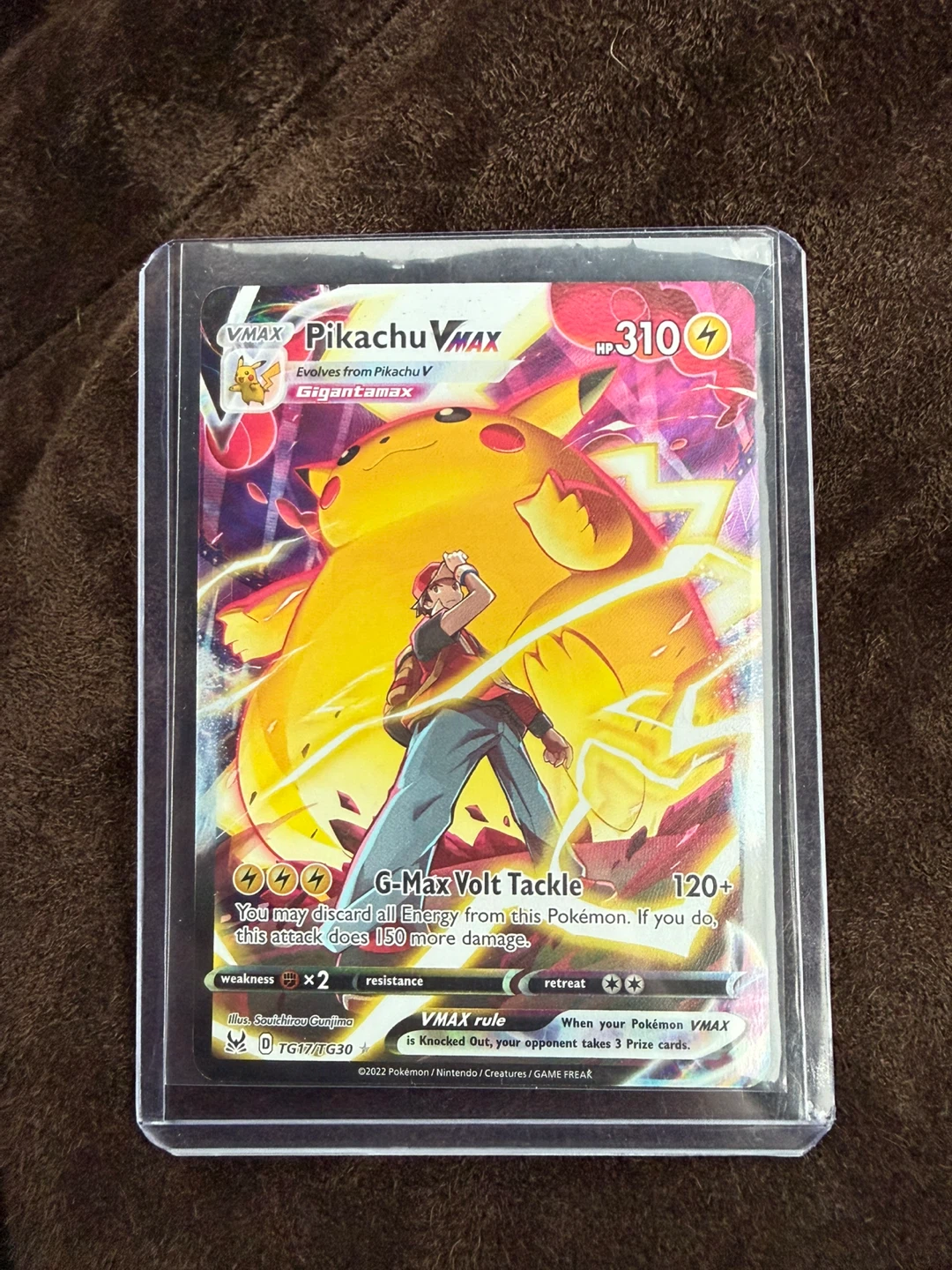 Pikachu VMAX TG17/TG30 Pokemon Card