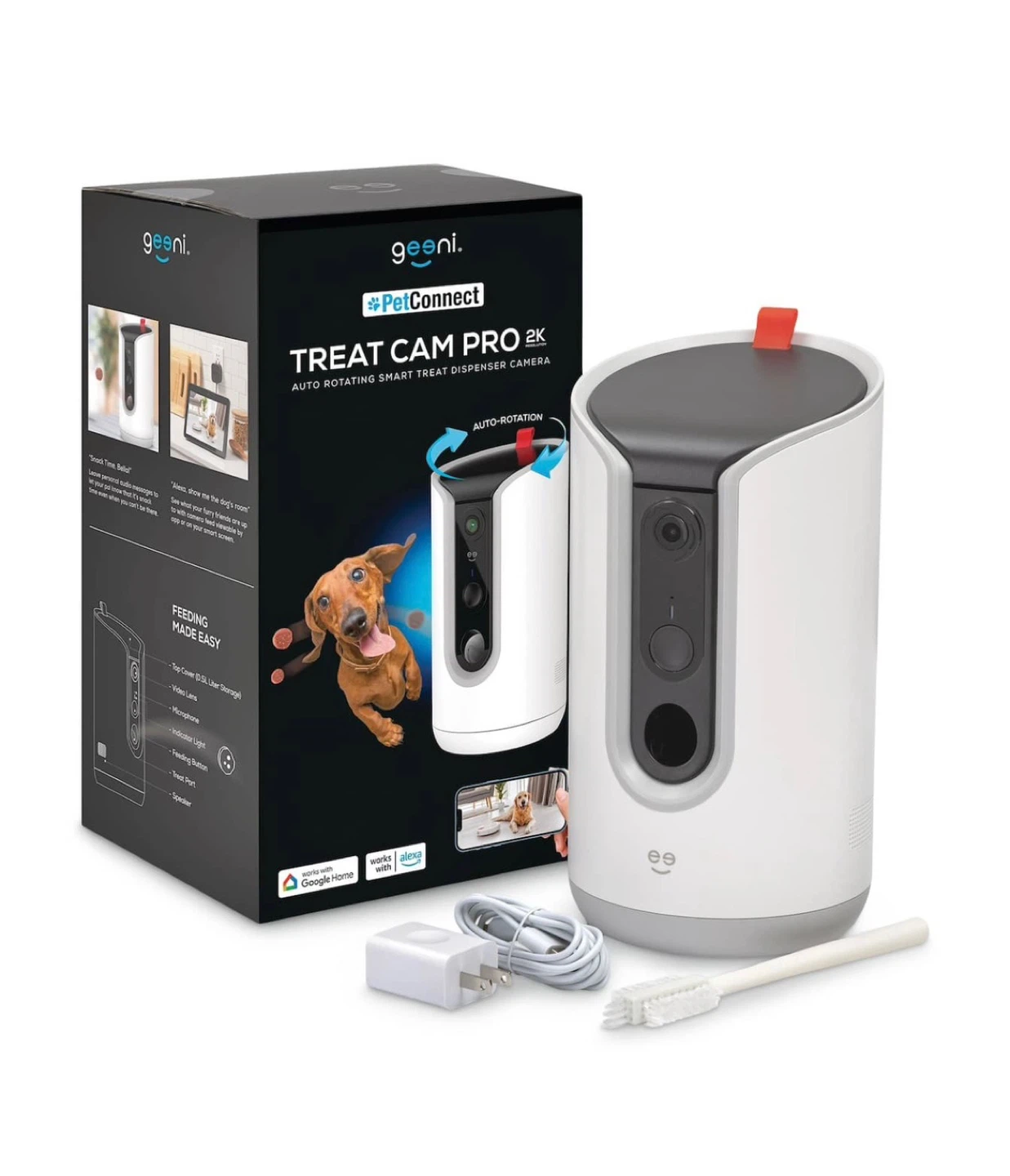 Geeni PetConnect Treat Cam Smart Pet Feeder