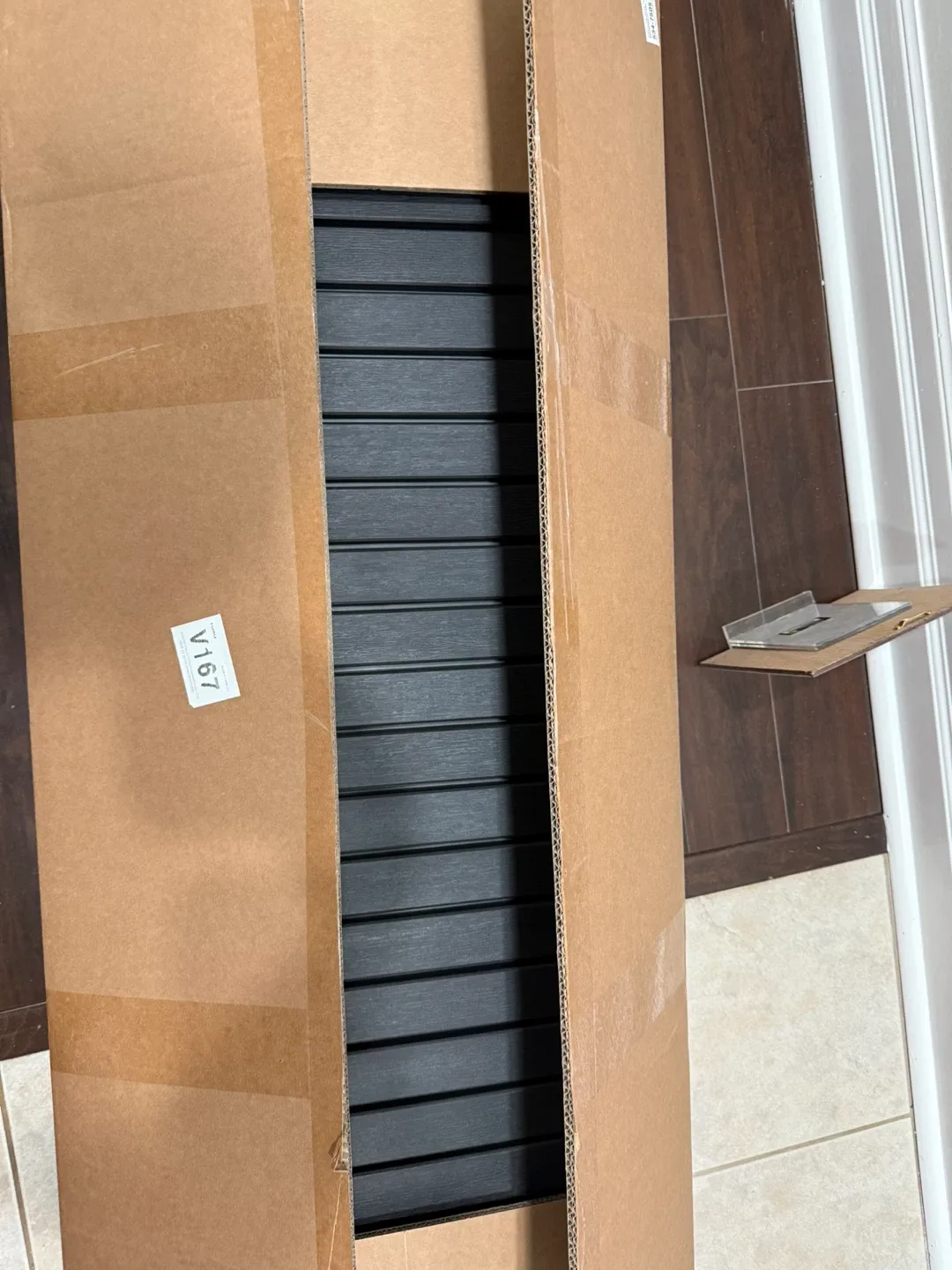 Black Outdoor Storage Bench or Entryway Bench - New in Box! image indicator(4)