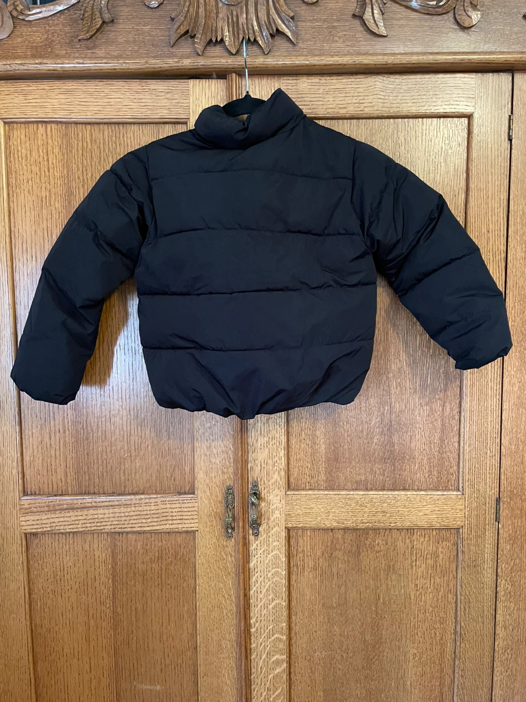 Girls Black Coat. Size 5/6 - photo 2