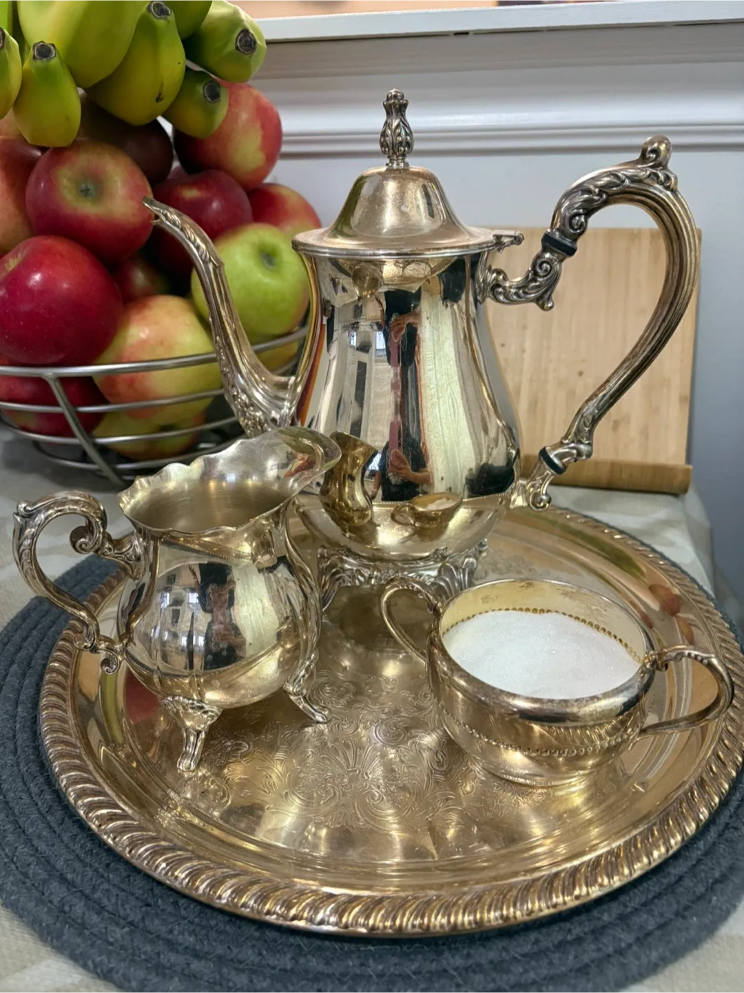 Vintage Silver Tea Set image indicator(5)