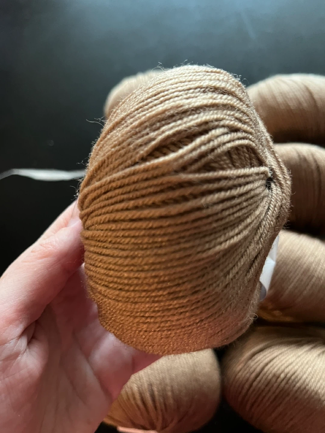 Brown Yarn Balls - photo 2