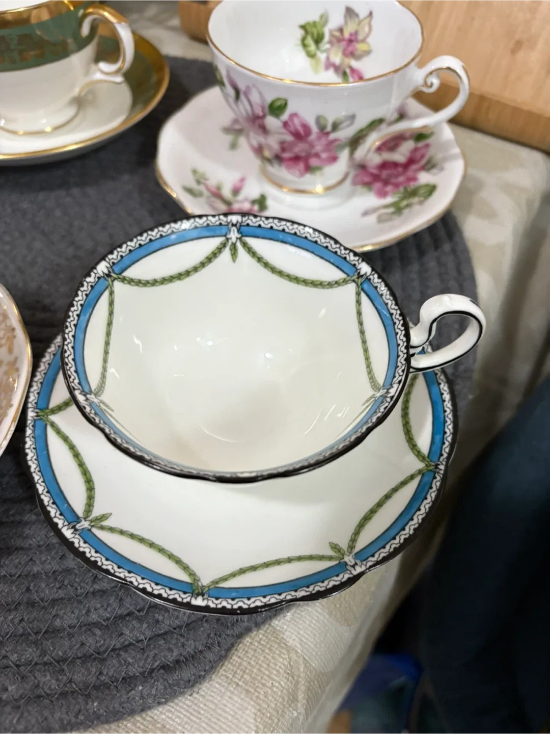 Vintage Teacups and Saucers image indicator(3)