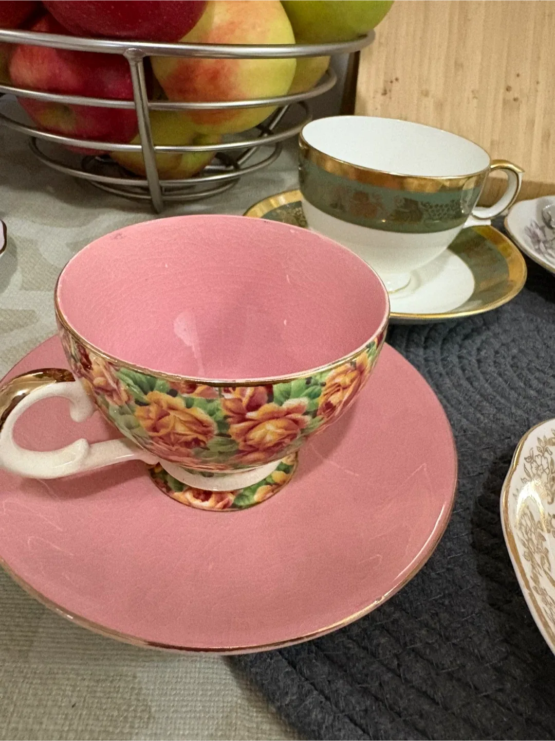 Vintage Teacups and Saucers image indicator(7)