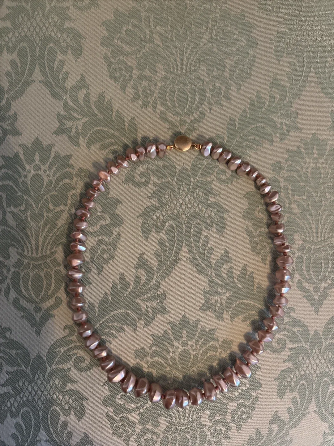 Faux Pearl Beaded Necklace thumbnail