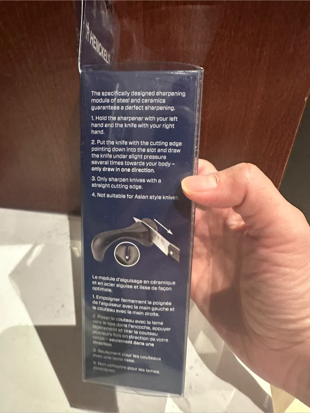 J.A. Henckels Knife Set with Block image indicator(6)