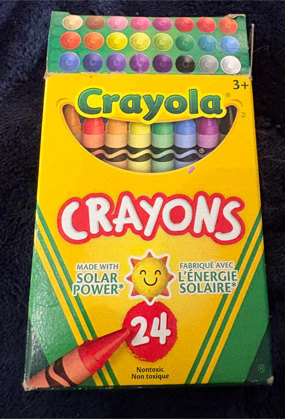 Crayola 24 Count Crayons - Non Toxic 🥕