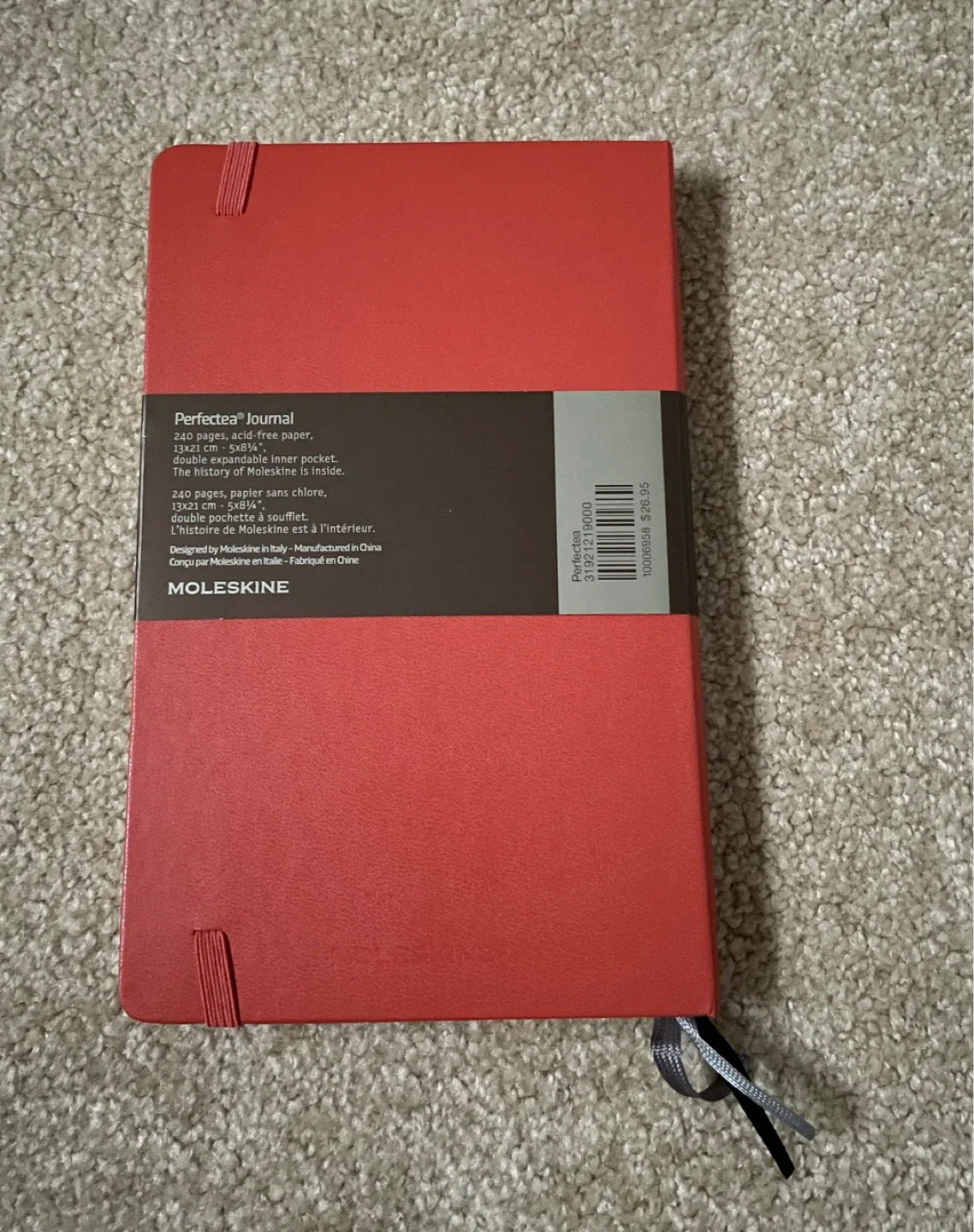 BRAND NEW Tea Journal by Moleskine image indicator(2)