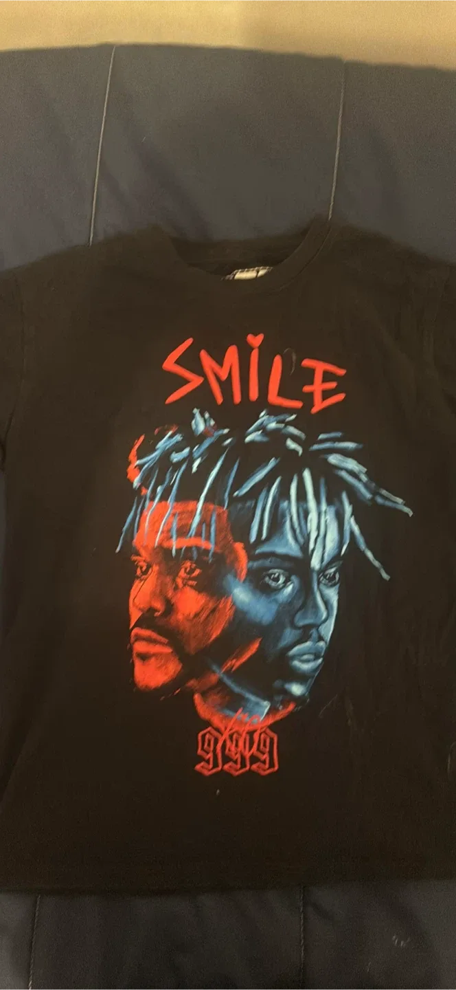 Juice WRLD x Vlone Black T-Shirt image indicator(2)