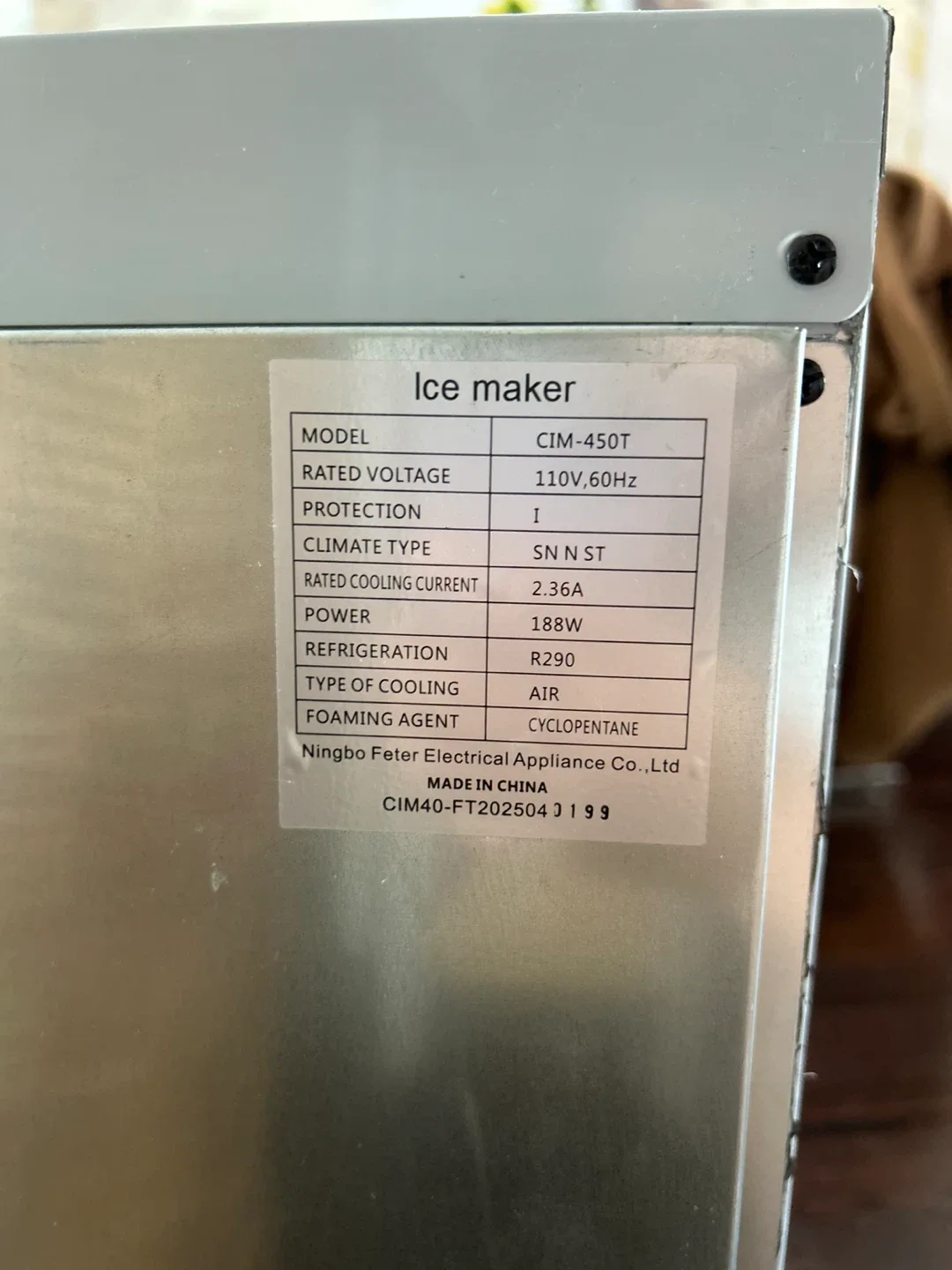 Vevor Commercial Ice Maker image indicator(6)