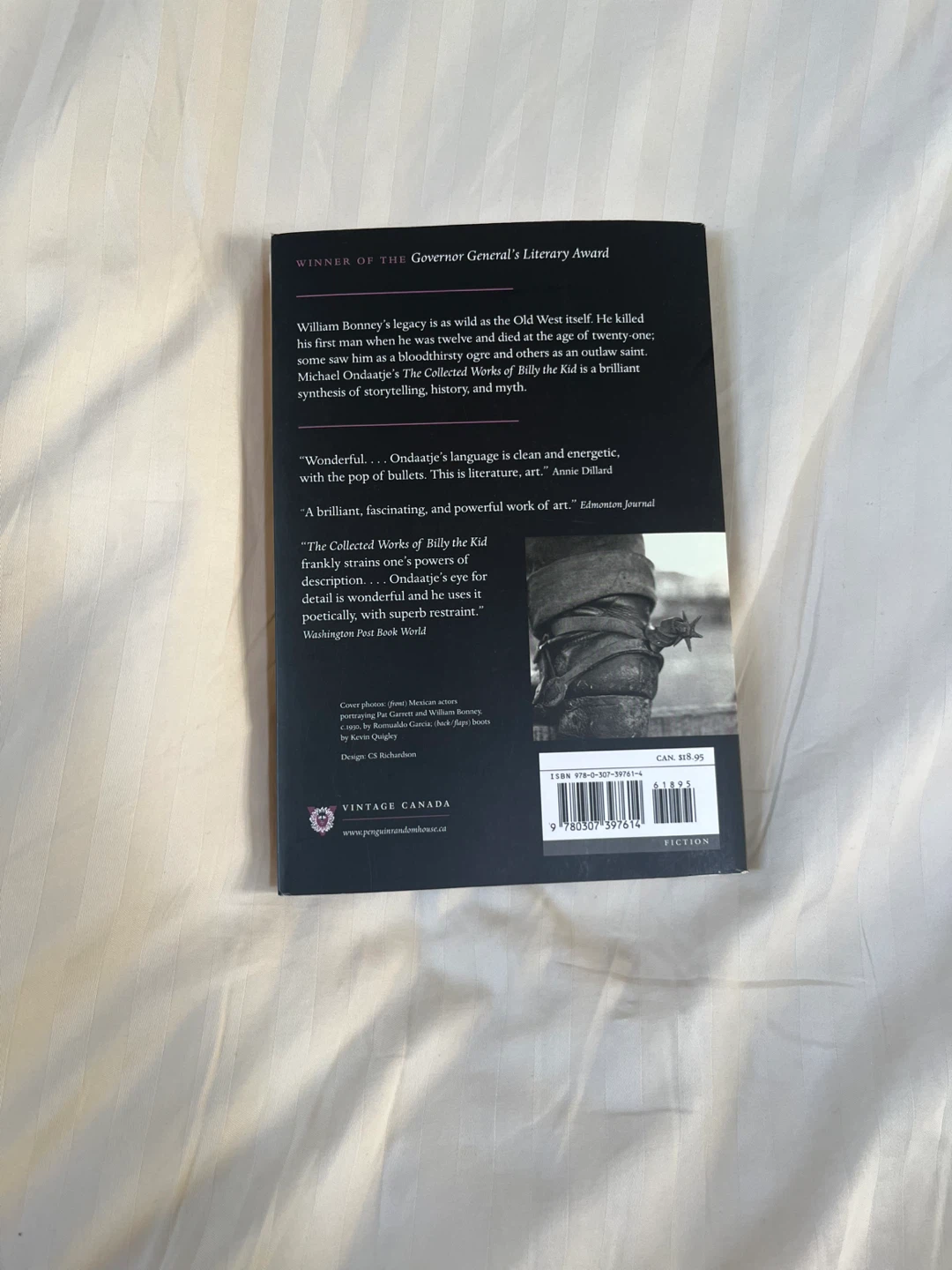 The Collected Works of Billy the Kid by Michael Ondaatje - photo 2