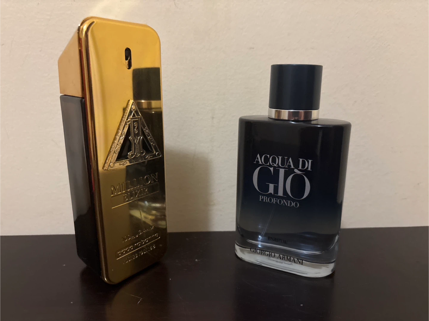 Paco Rabanne 1 Million Elixir & Armani Acqua di Gio Profondo
