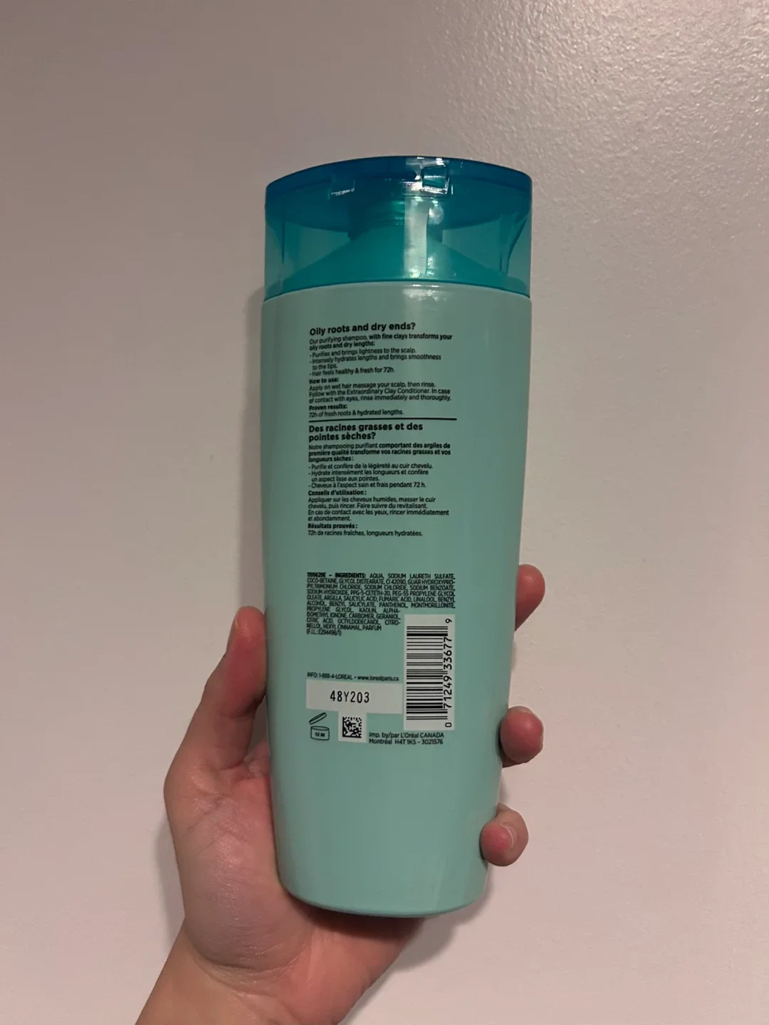 L'Oreal Paris Hair Expertise Extraordinary Clay Shampoo image indicator(2)