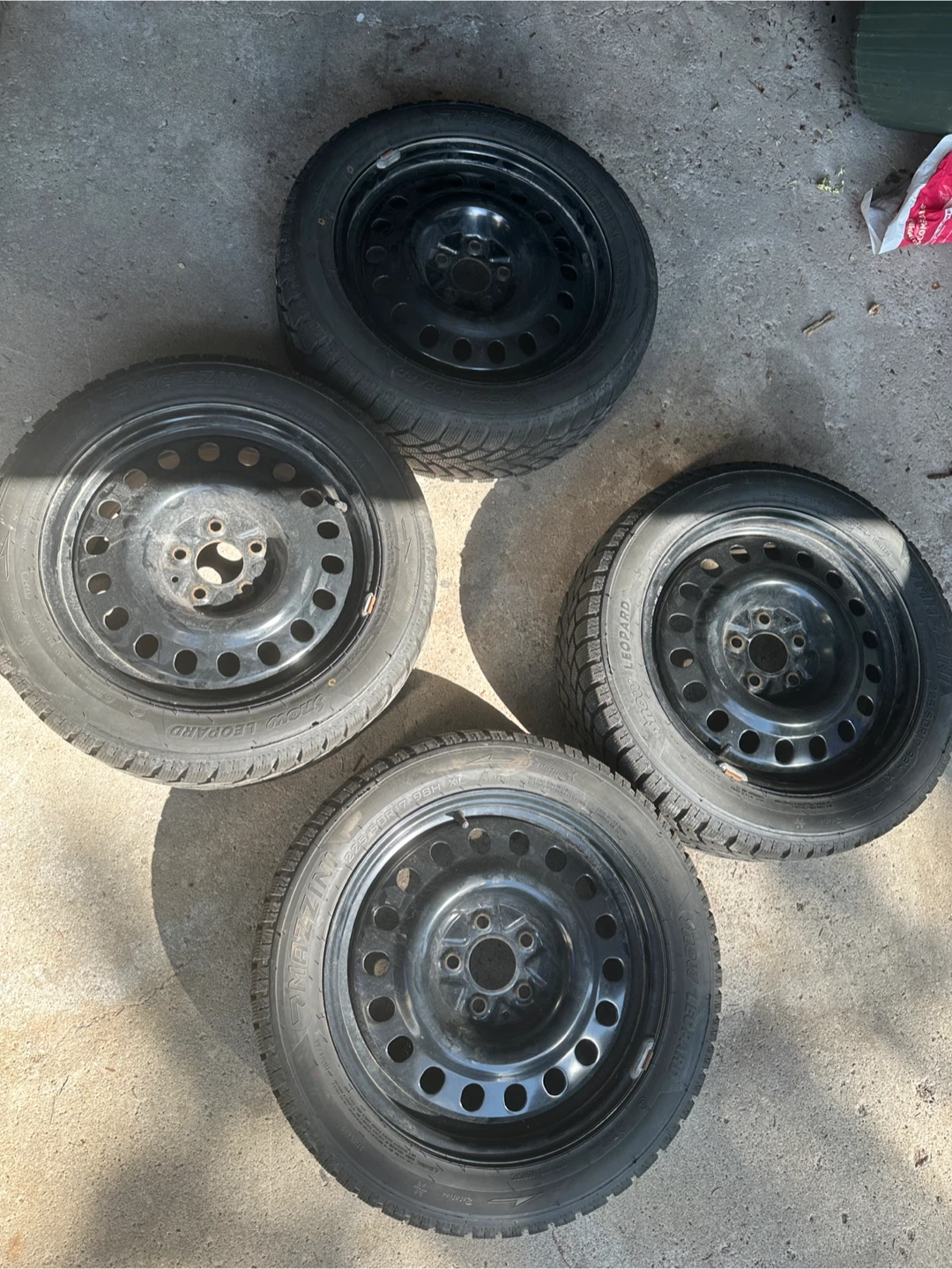 4x Snow Leopard Winter Tires 225/50R17 - photo 4