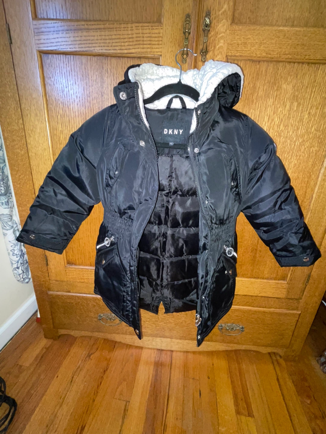 Girl DKNY Coat. Size 6x