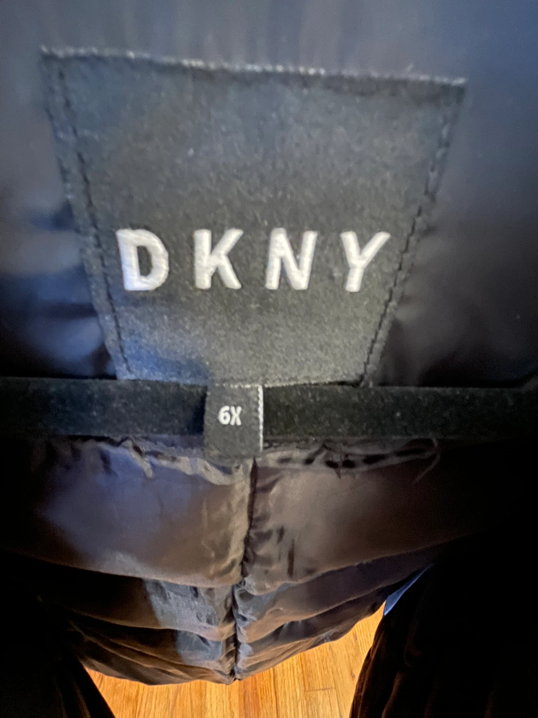 Girl DKNY Coat. Size 6x - photo 2