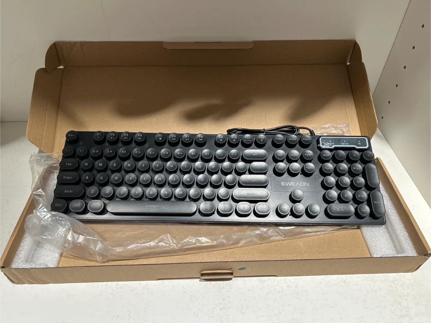 EWEADN Black Mechanical Keyboard