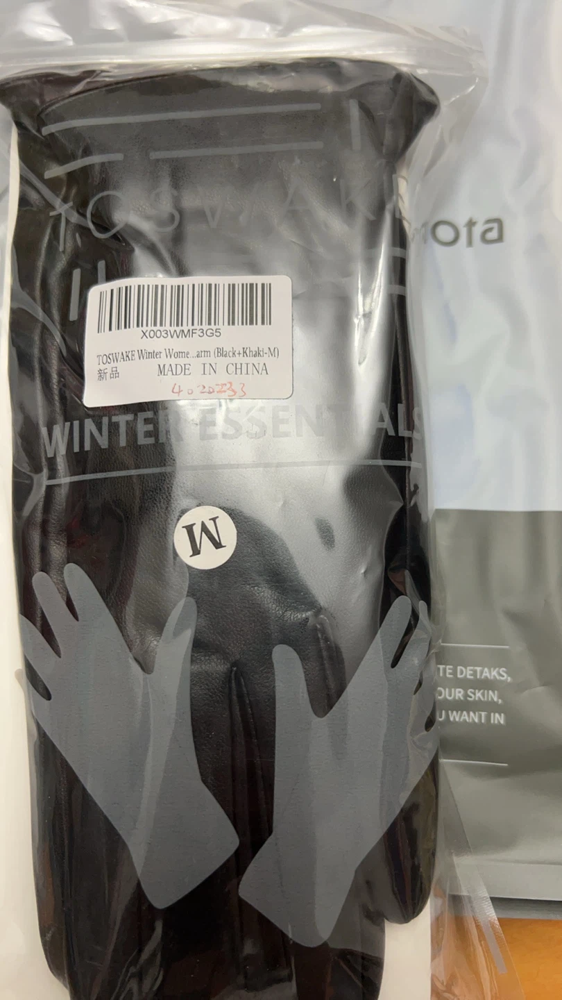 TOSWAKE Winter Warm Arm Gloves - Black/Khaki - M - photo 5