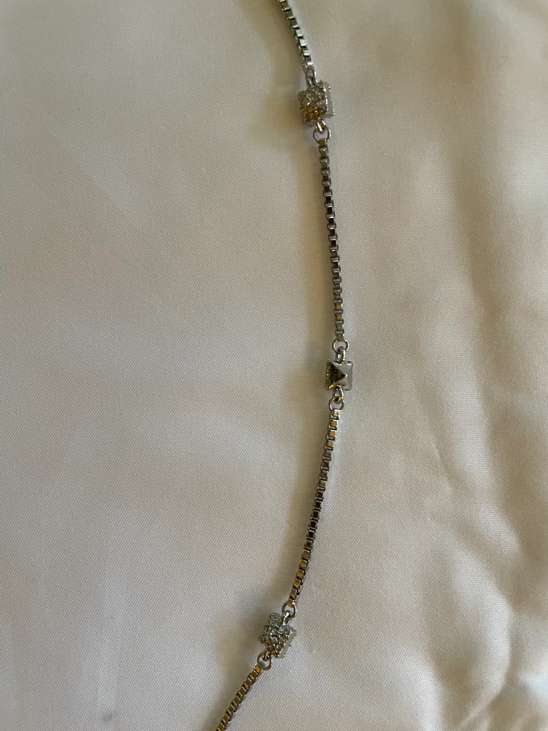 Banana Republic Silver Tone Necklace