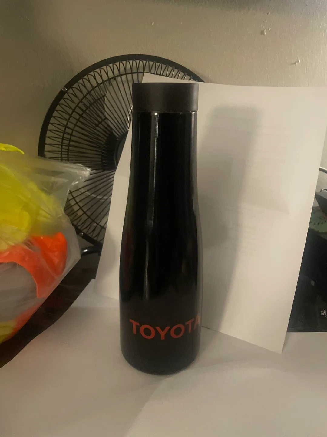 Toyota Black Water Bottle