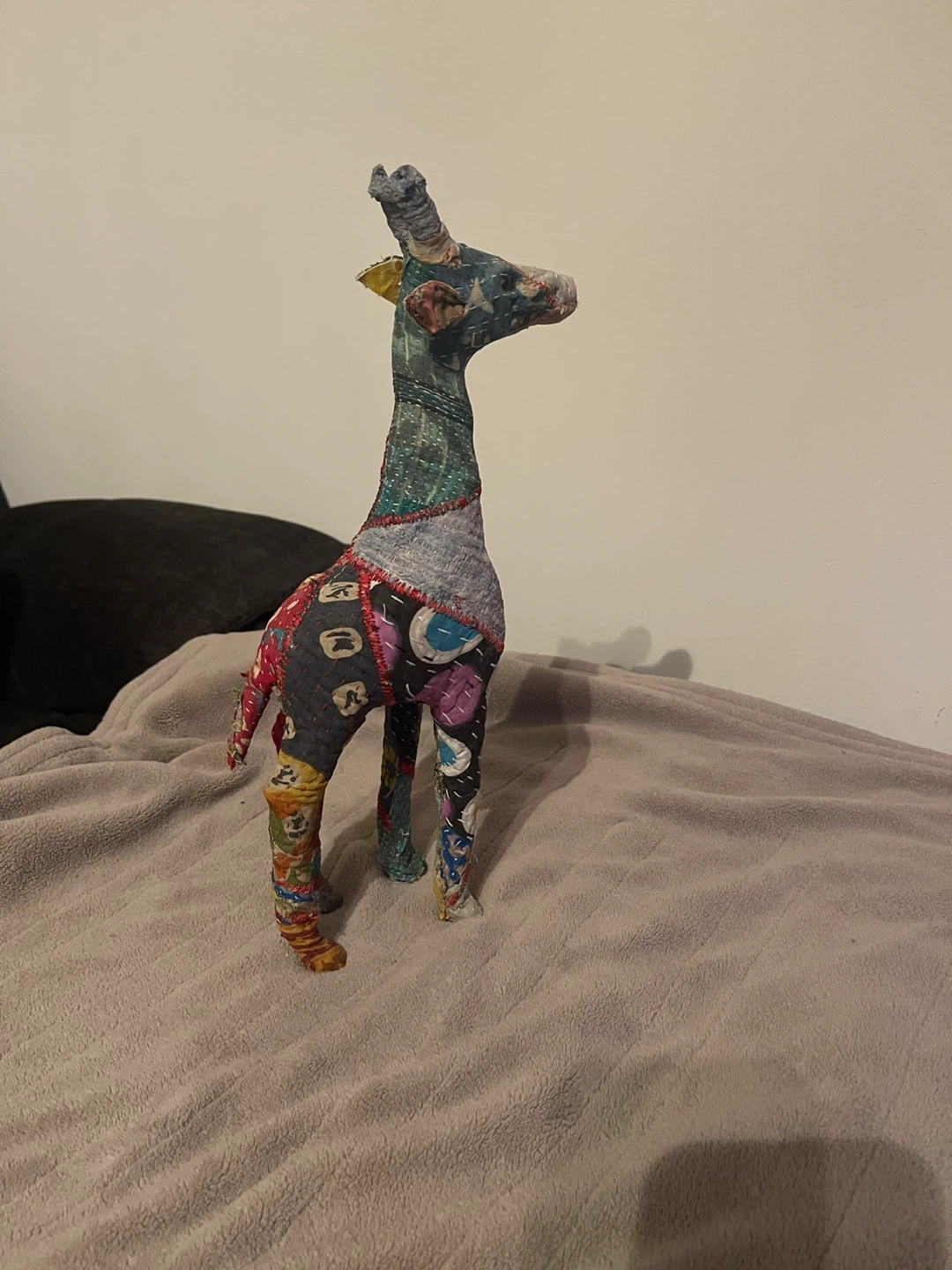 Handmade Stuffed Giraffe Decor - photo 4