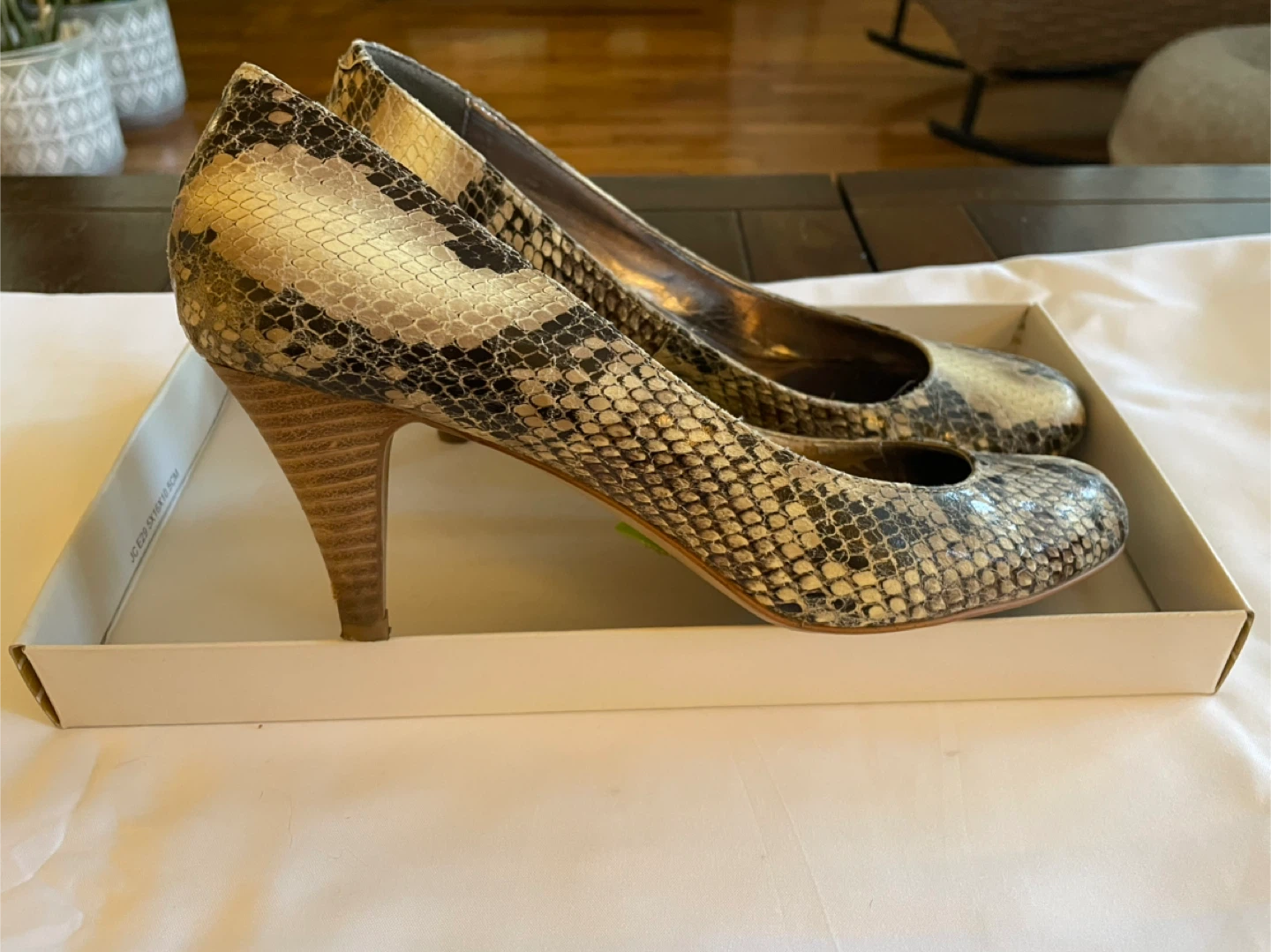 Steve Madden Snakeskin Heels - photo 5