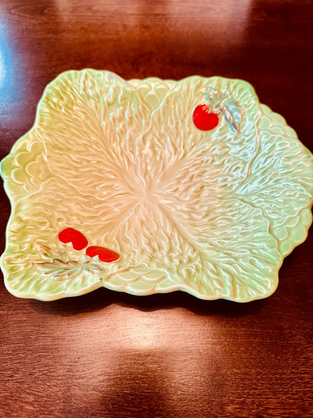 Vintage 1950’s Beswick Ware Leaf Dish - Made in England