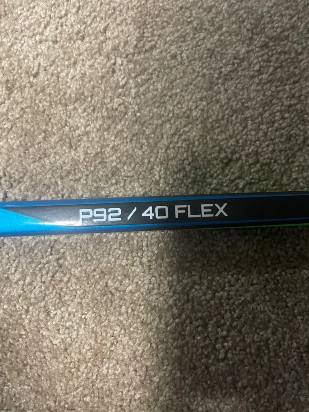 Bauer X and Bauer Hockey Sticks - P92 / 40 Flex image indicator(2)