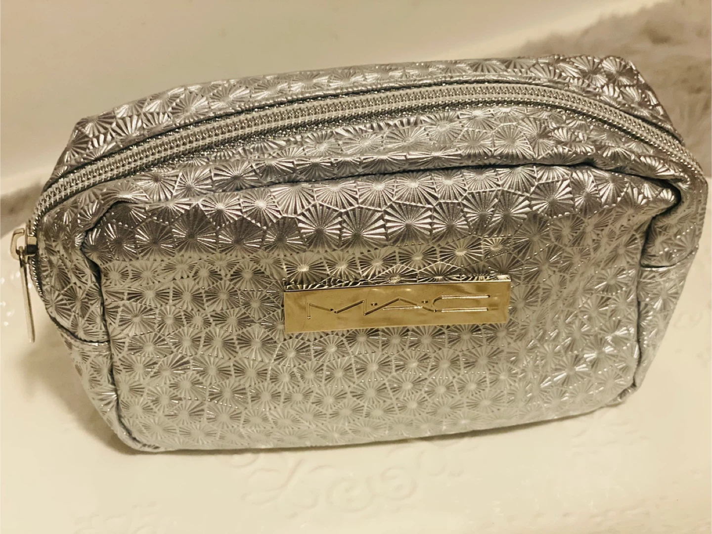 New MAC Holiday Bag - Silver