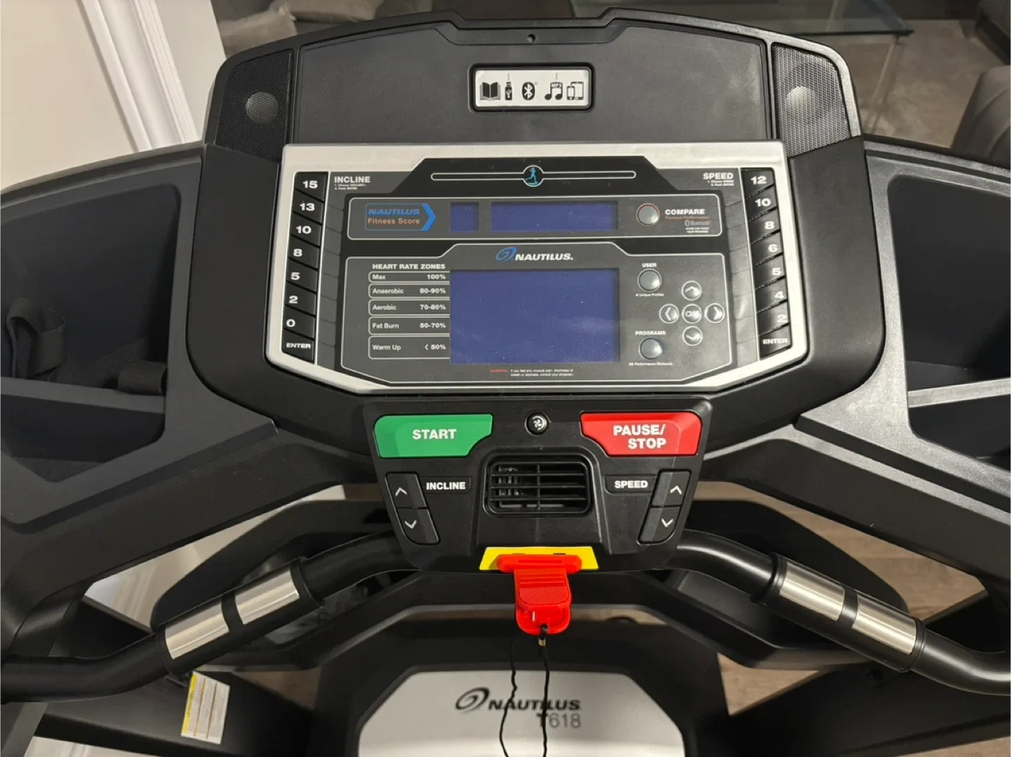 Nautilus T618 Treadmill image indicator(2)