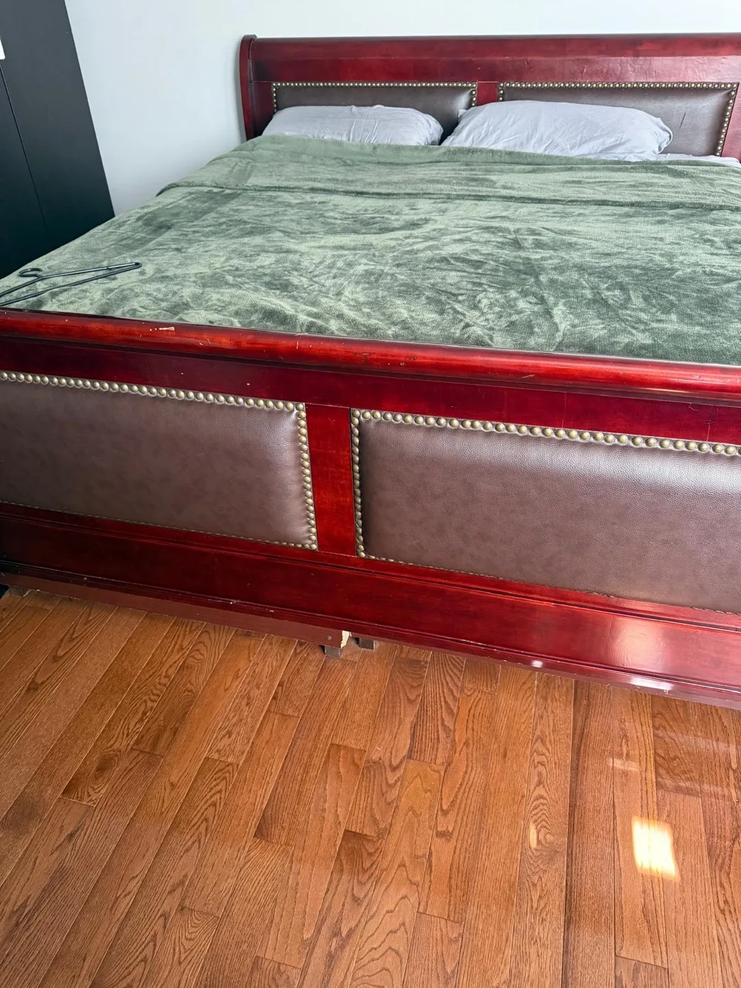 King size bed frame on sale image indicator(2)