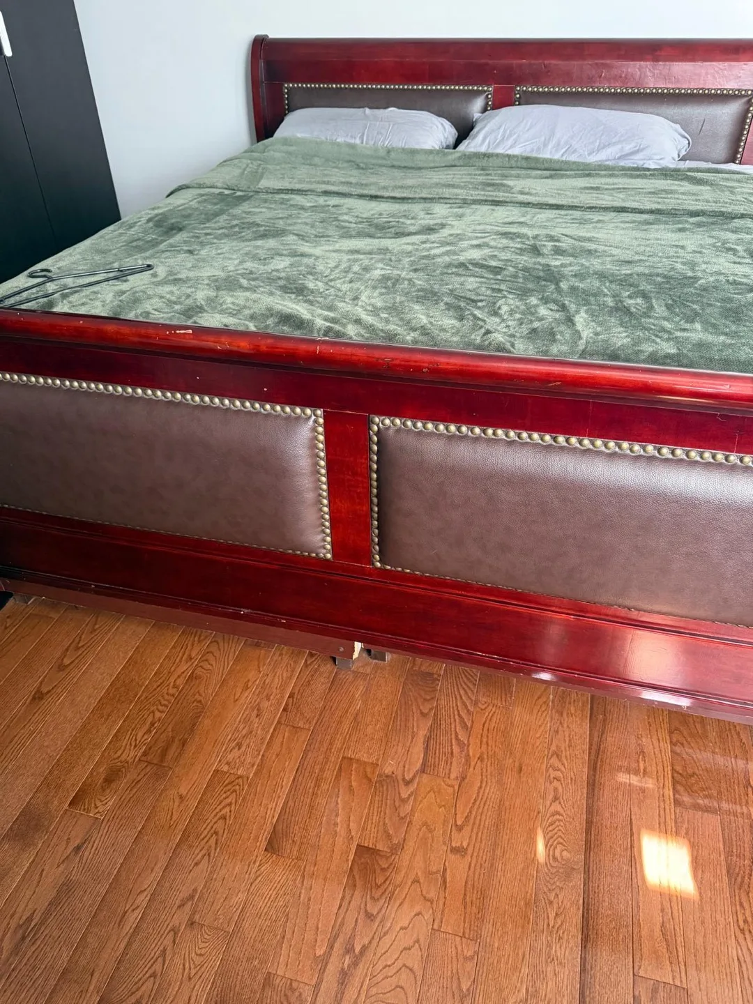 King size bed frame on sale image indicator(3)