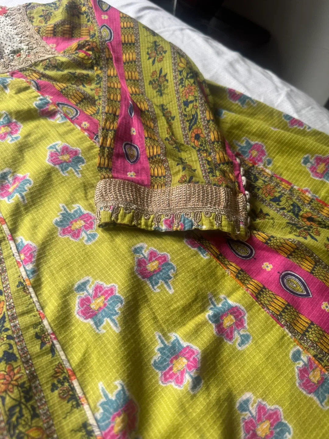 Generation 2pcs Floral Print Shirt with Pants image indicator(5)