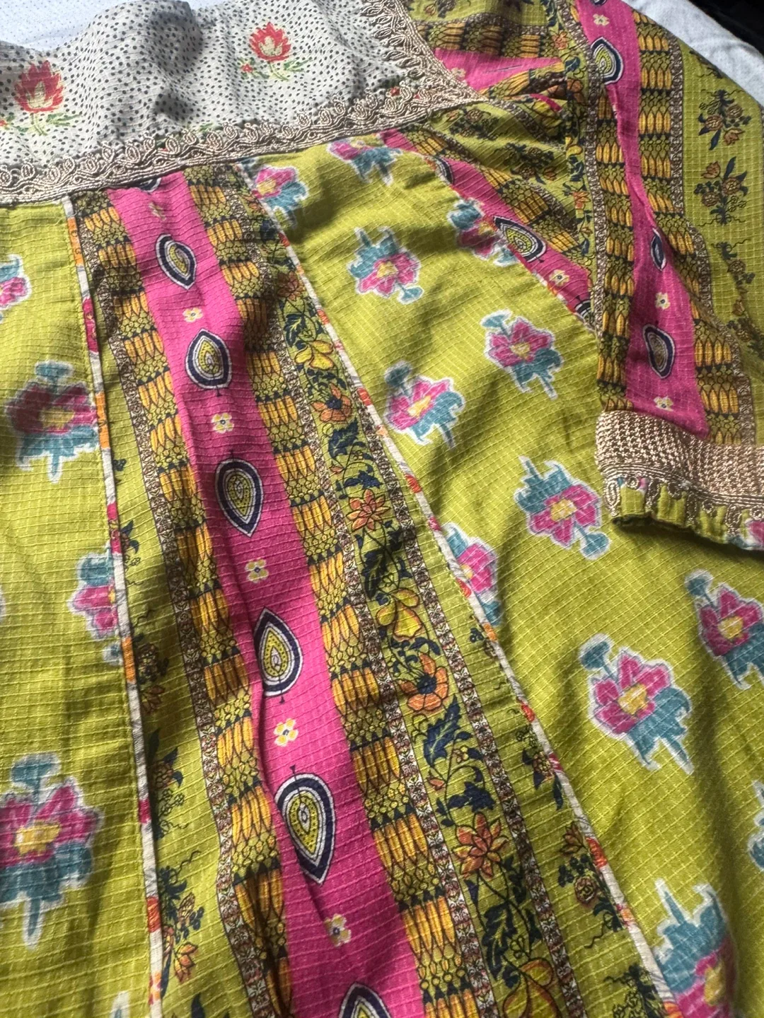 Generation 2pcs Floral Print Shirt with Pants image indicator(4)