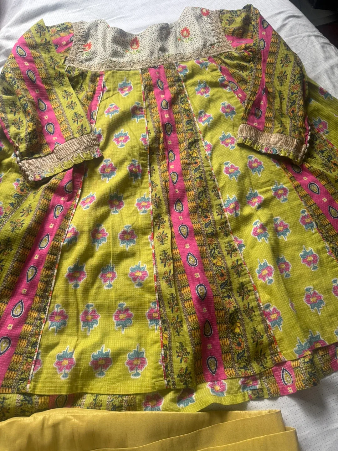 Generation 2pcs Floral Print Shirt with Pants image indicator(7)