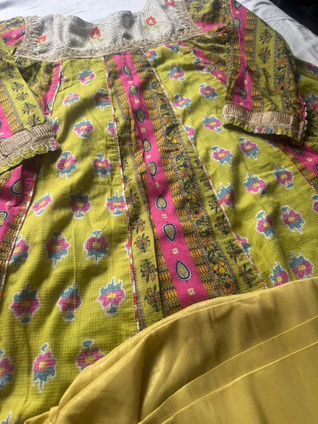 Generation 2pcs Floral Print Shirt with Pants image indicator(10)