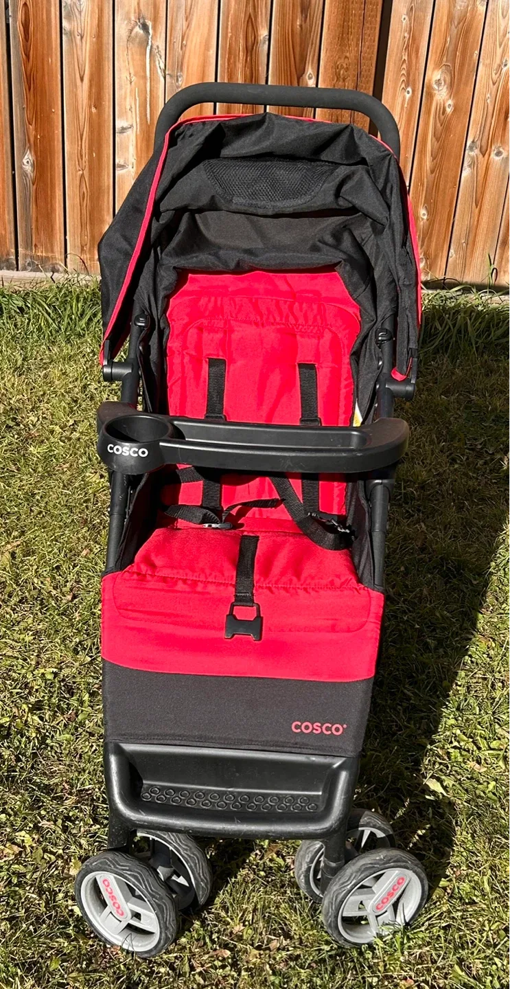Cosco Stroller - Red & Black image indicator(4)
