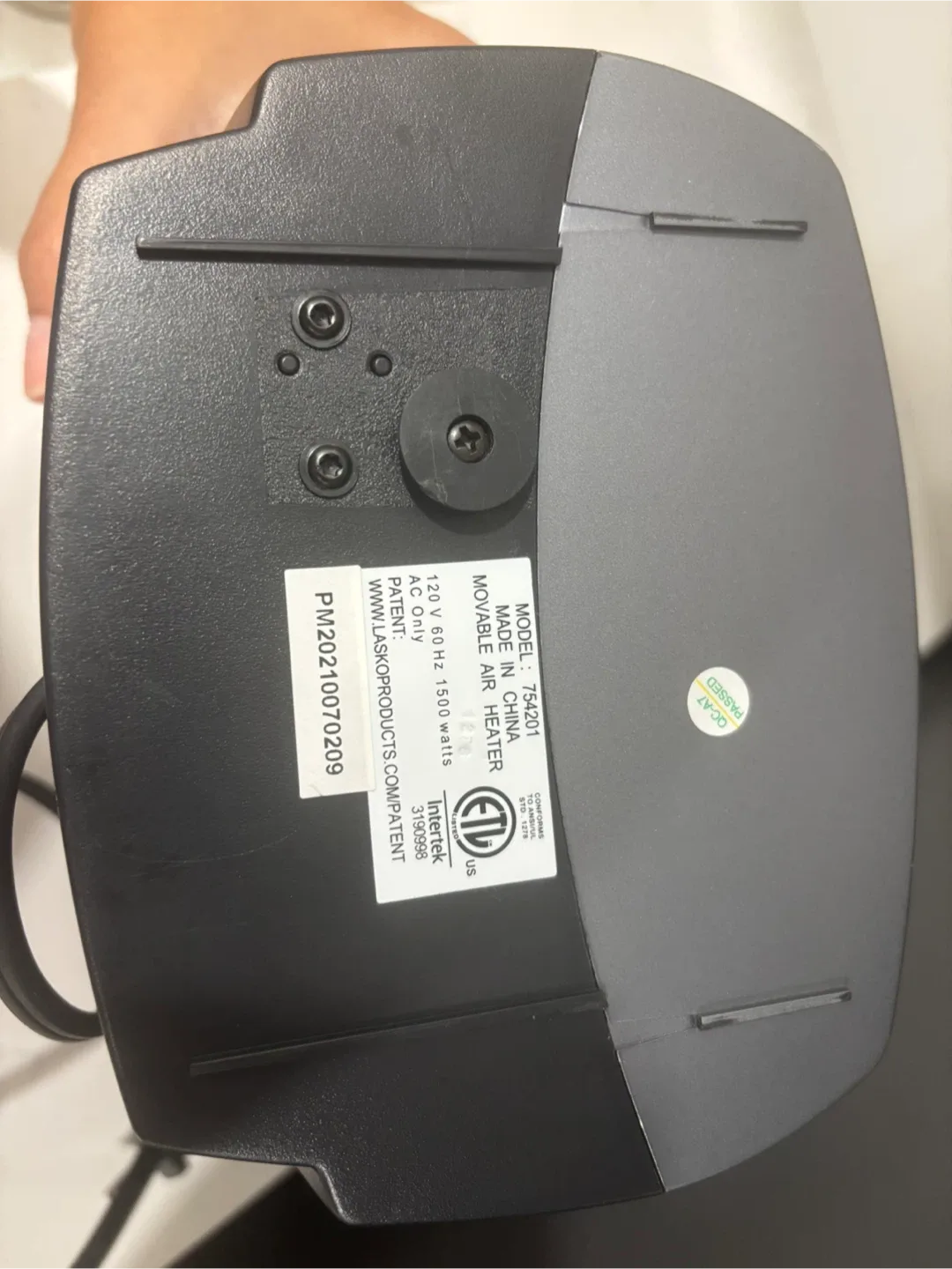 Lasko Portable Ceramic Electric Heater image indicator(4)