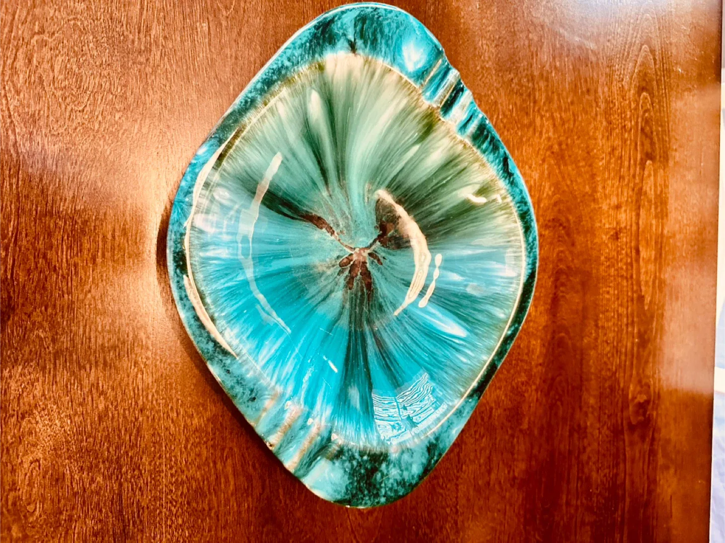 12” Blue Mountain Pottery Canada Ashtray image indicator(4)