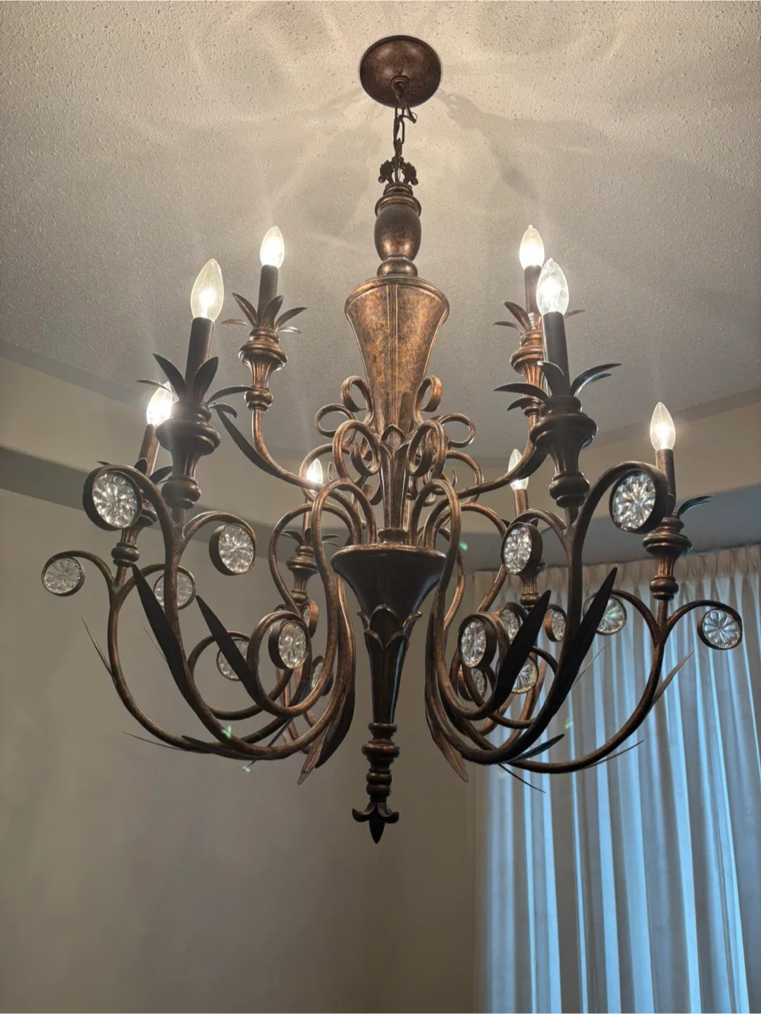 Bronze chandelier image indicator(4)