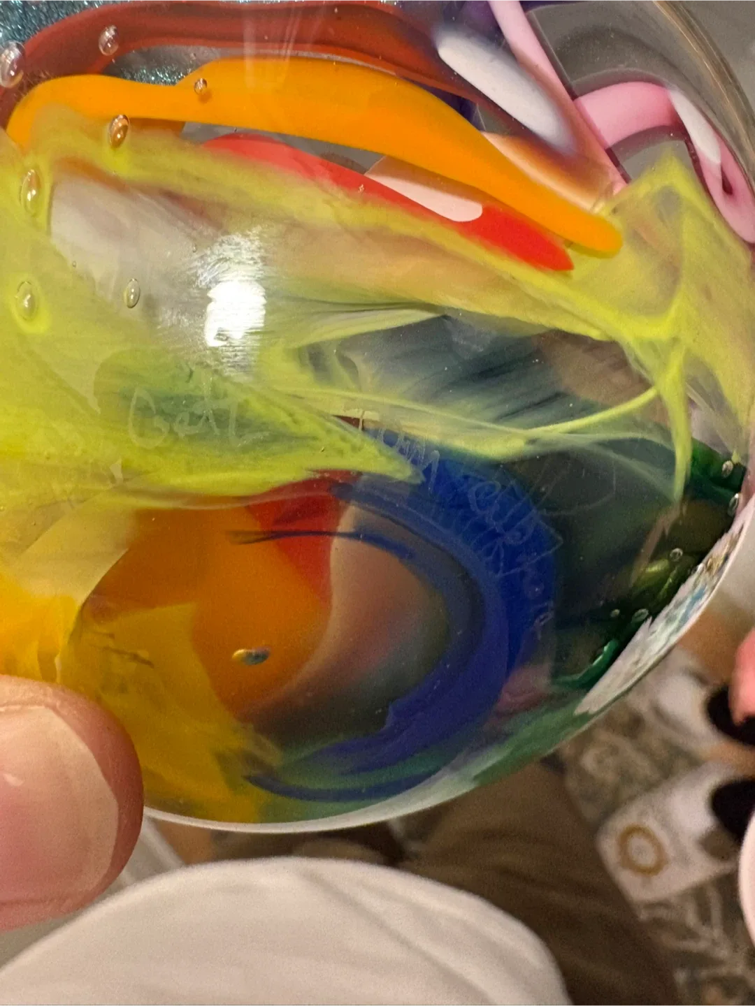 Alyssa Getz & Tommy Cudmore Art Glass Dish image indicator(3)