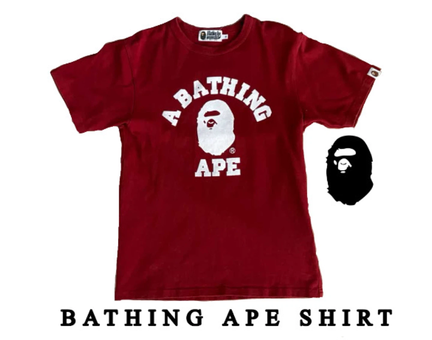Red Bathing Ape Tee - Small