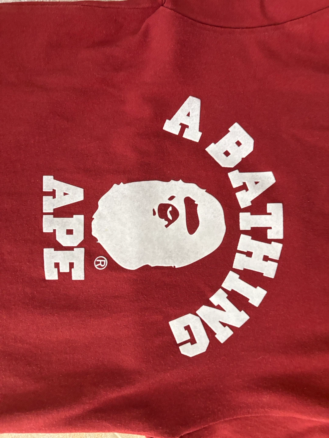 Red Bathing Ape Tee - Small - photo 2