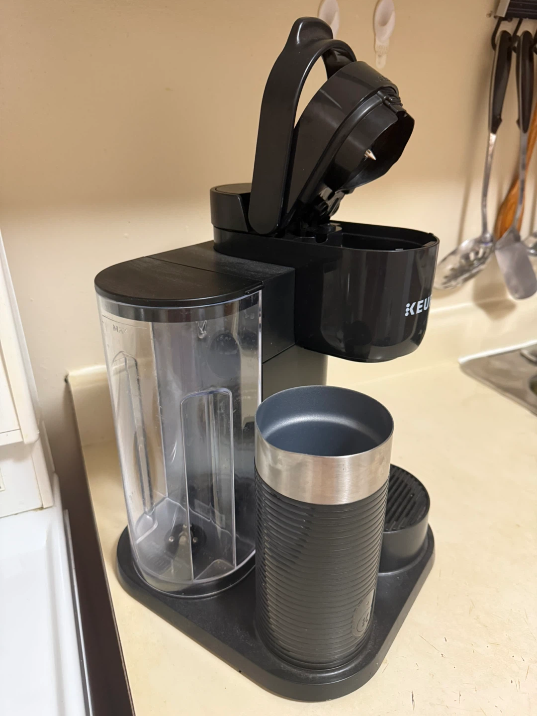 Keurig Coffee Maker with Milk Frother - Black - photo 2